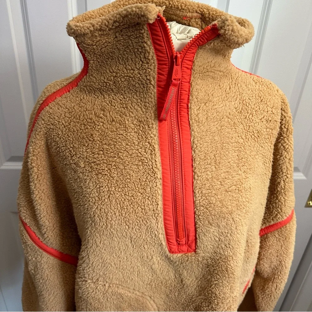 FP Movement by Free People Tan and Orange Jacket - Picture 3 of 10